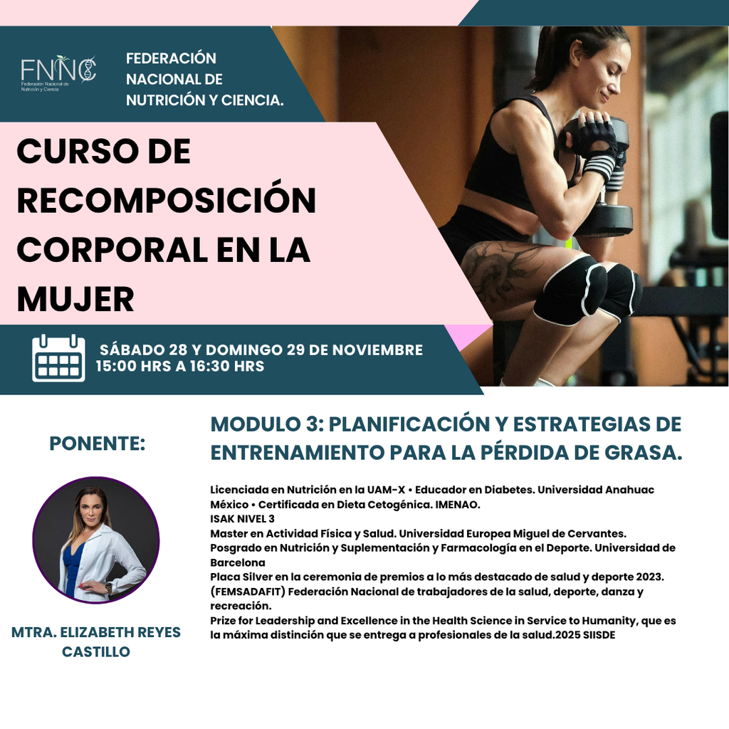 Curso de Recomposición Corporal en la Mujer