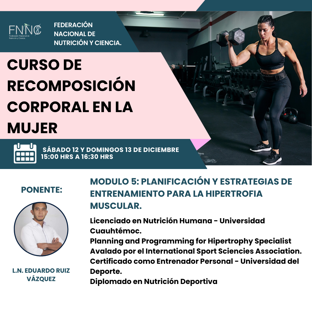 Curso de Recomposición Corporal en la Mujer