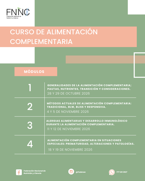 Curso de Alimentación Complementaria