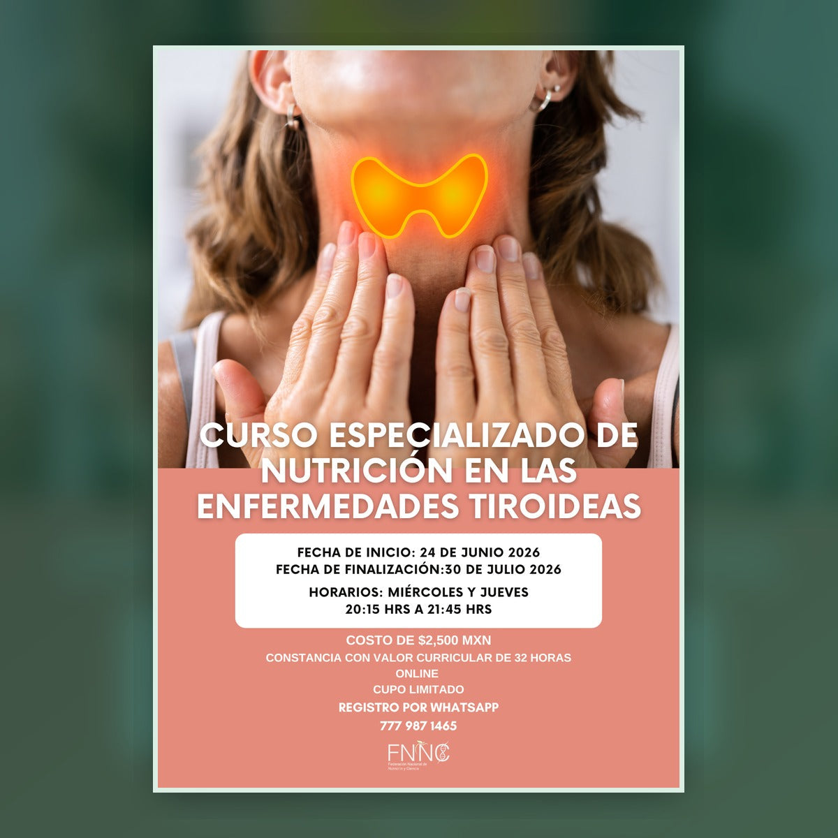 Curso Especializado de Nutricion en las Enfermedades Tiroideas