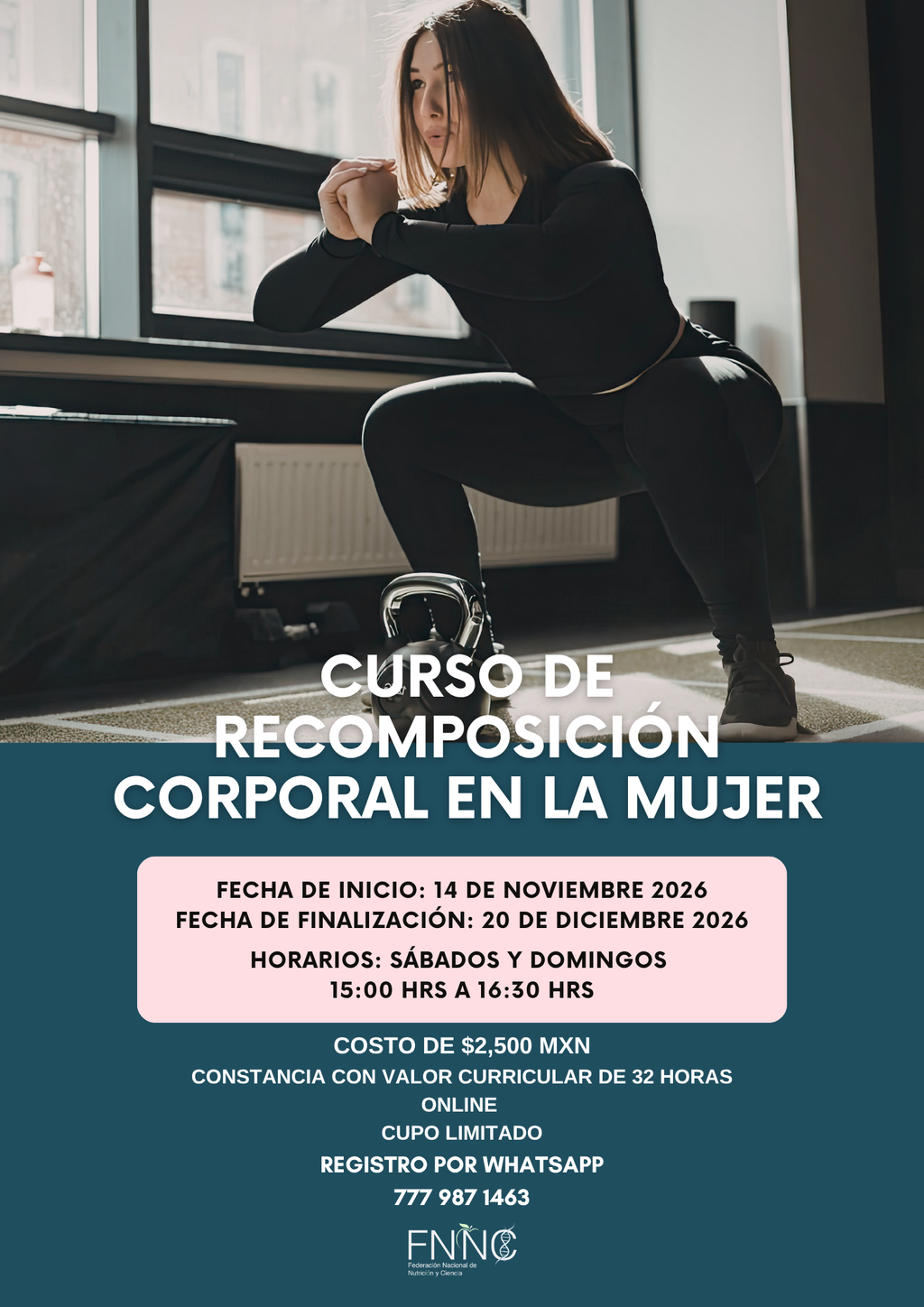 Curso de Recomposición Corporal en la Mujer